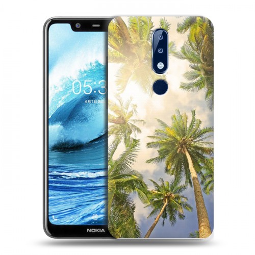 Дизайнерский пластиковый чехол для Nokia 5.1 Plus Hawaii