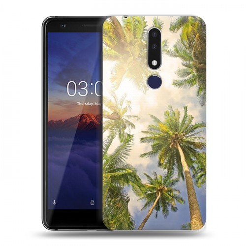 Дизайнерский силиконовый чехол для Nokia 3.1 Plus Hawaii