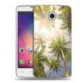 Дизайнерский пластиковый чехол для LG L60 Hawaii