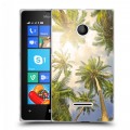 Дизайнерский пластиковый чехол для Microsoft Lumia 435 Hawaii