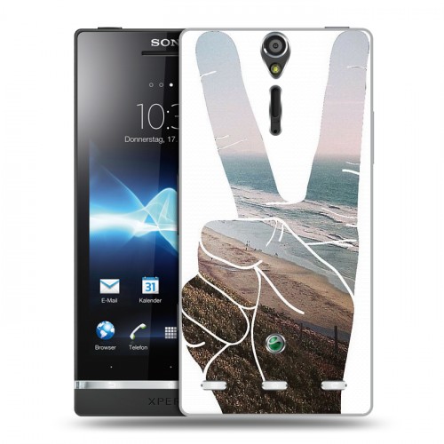 Дизайнерский пластиковый чехол для Sony Xperia S Hawaii