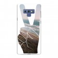 Дизайнерский силиконовый с усиленными углами чехол для Samsung Galaxy Note 9 Hawaii