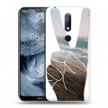 Дизайнерский пластиковый чехол для Nokia 6.1 Plus Hawaii