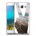 Дизайнерский пластиковый чехол для Samsung Galaxy E5 Hawaii