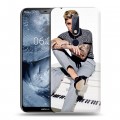 Дизайнерский пластиковый чехол для Nokia 6.1 Plus Джастин Бибер