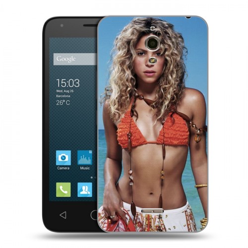 Дизайнерский силиконовый чехол для Alcatel One Touch Pixi 4 (6) Shakira