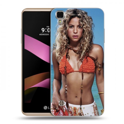 Дизайнерский пластиковый чехол для LG X Style Shakira