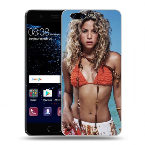 Дизайнерский пластиковый чехол для Huawei P10 Shakira