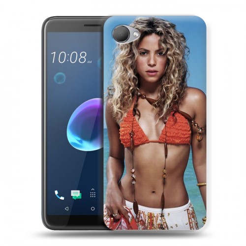 Дизайнерский пластиковый чехол для HTC Desire 12 Shakira