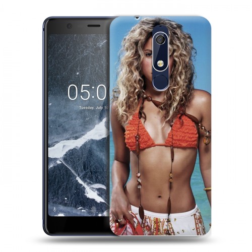 Дизайнерский пластиковый чехол для Nokia 5.1 Shakira