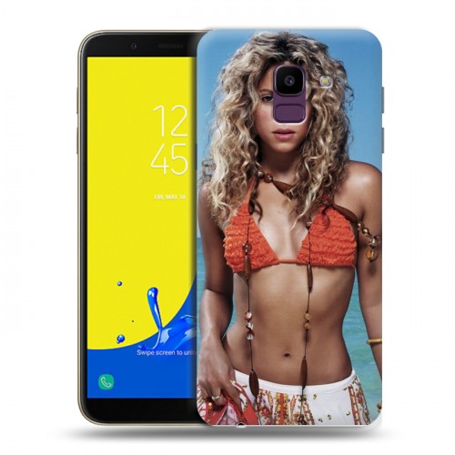 Дизайнерский пластиковый чехол для Samsung Galaxy J6 Shakira