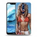 Дизайнерский силиконовый чехол для Nokia 5.1 Plus Shakira