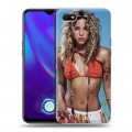 Дизайнерский силиконовый с усиленными углами чехол для OPPO A1k Shakira