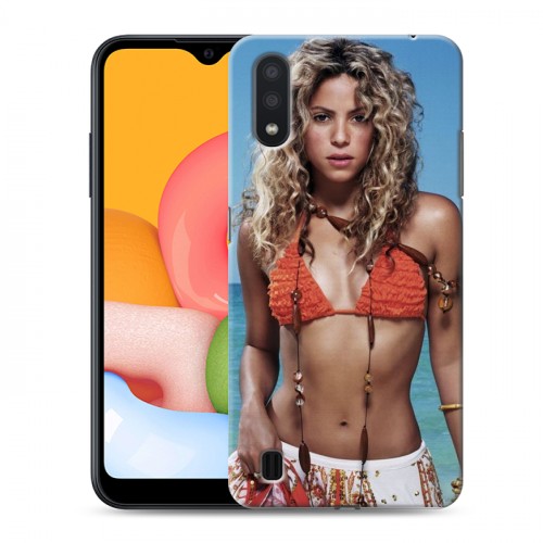 Дизайнерский силиконовый чехол для Samsung Galaxy M01 Shakira