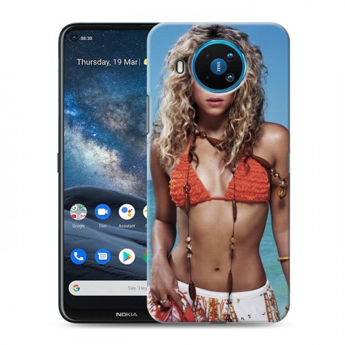 Дизайнерский силиконовый чехол для Nokia 8.3 Shakira