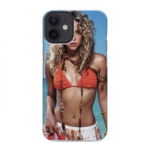 Дизайнерский пластиковый чехол для Iphone 12 Mini Shakira