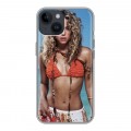 Дизайнерский пластиковый чехол для Iphone 14 Shakira