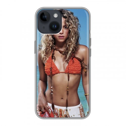 Дизайнерский пластиковый чехол для Iphone 14 Shakira