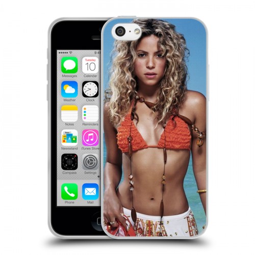 Дизайнерский пластиковый чехол для Iphone 5c Shakira