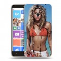 Дизайнерский пластиковый чехол для Nokia Lumia 1320 Shakira