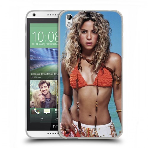 Дизайнерский пластиковый чехол для HTC Desire 816 Shakira