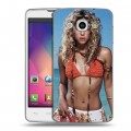 Дизайнерский пластиковый чехол для LG L60 Shakira