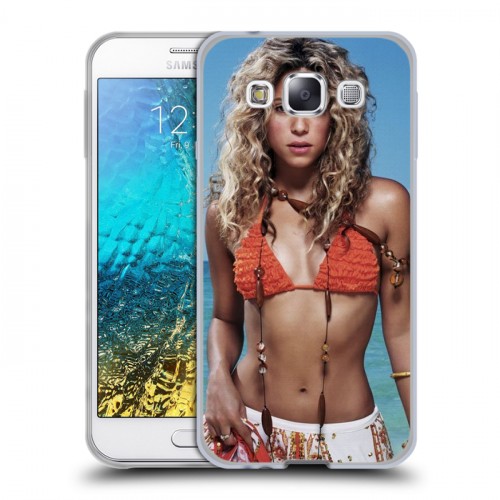 Дизайнерский пластиковый чехол для Samsung Galaxy E5 Shakira