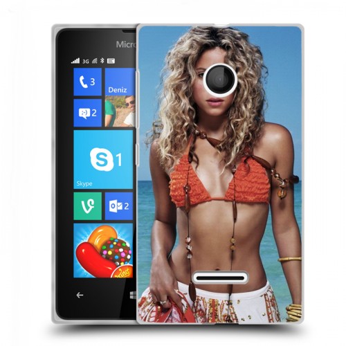 Дизайнерский пластиковый чехол для Microsoft Lumia 435 Shakira