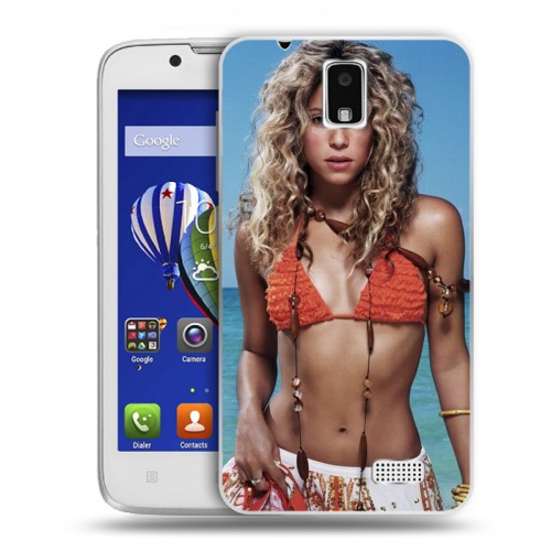 Дизайнерский пластиковый чехол для Lenovo A328 Shakira