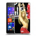 Дизайнерский пластиковый чехол для Microsoft Lumia 540 Shakira