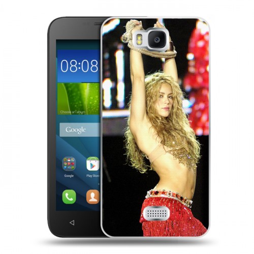 Дизайнерский пластиковый чехол для Huawei Y5c Shakira