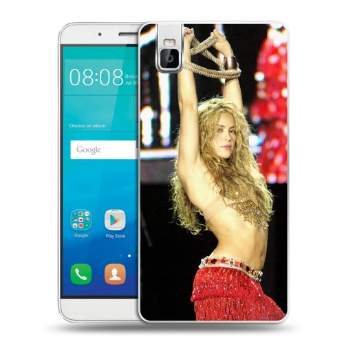 Дизайнерский пластиковый чехол для Huawei ShotX Shakira