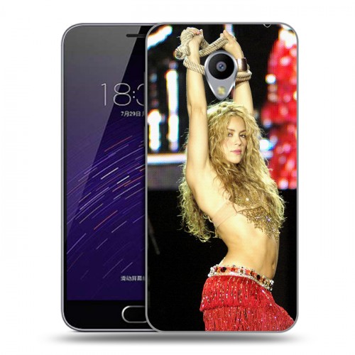 Дизайнерский силиконовый чехол для Meizu M3s Mini Shakira