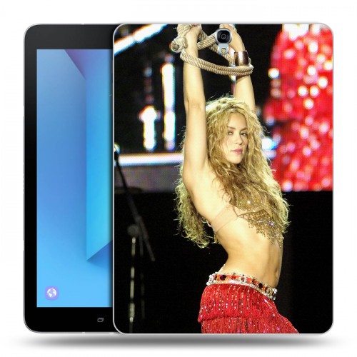 Дизайнерский силиконовый чехол для Samsung Galaxy Tab S3 Shakira