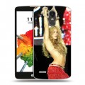 Дизайнерский пластиковый чехол для LG Stylus 3 Shakira