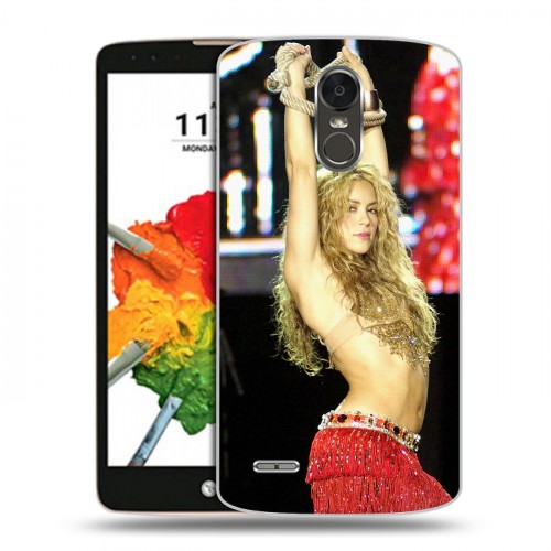 Дизайнерский пластиковый чехол для LG Stylus 3 Shakira