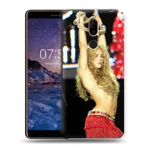 Дизайнерский пластиковый чехол для Nokia 7 Plus Shakira