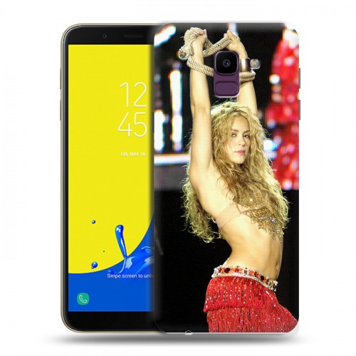 Дизайнерский пластиковый чехол для Samsung Galaxy J6 Shakira