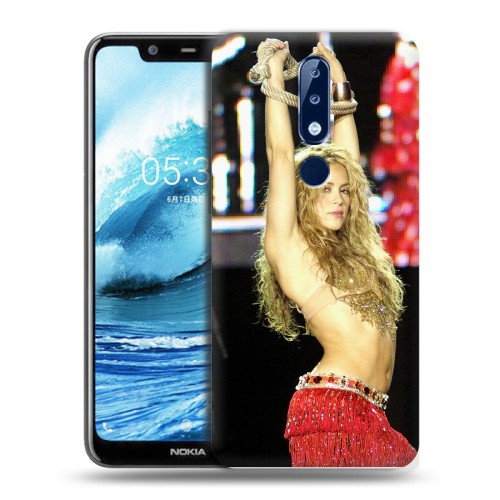 Дизайнерский силиконовый чехол для Nokia 5.1 Plus Shakira