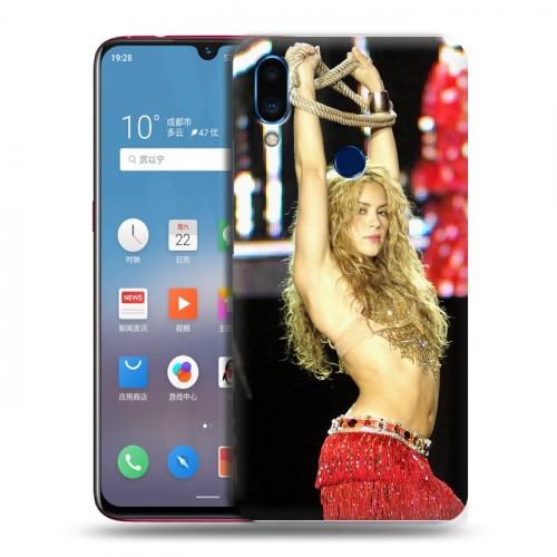 Дизайнерский пластиковый чехол для Meizu Note 9 Shakira