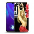 Дизайнерский силиконовый с усиленными углами чехол для OPPO A1k Shakira