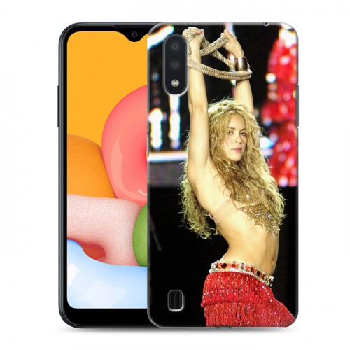 Дизайнерский силиконовый чехол для Samsung Galaxy M01 Shakira