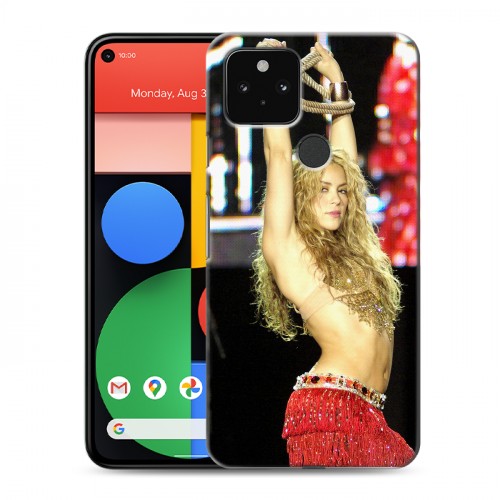 Дизайнерский пластиковый чехол для Google Pixel 5 Shakira