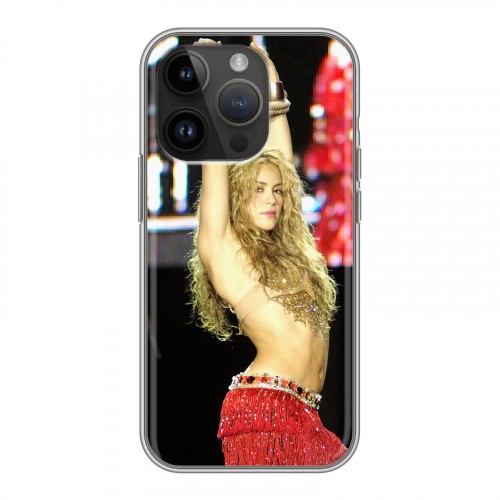 Дизайнерский силиконовый чехол для Iphone 14 Pro Shakira