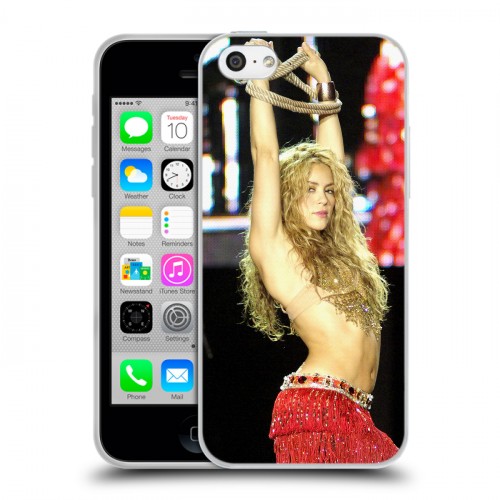 Дизайнерский пластиковый чехол для Iphone 5c Shakira