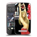 Дизайнерский пластиковый чехол для HTC Desire 500 Shakira