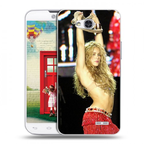 Дизайнерский пластиковый чехол для LG L80 Shakira