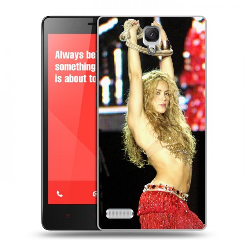 Дизайнерский пластиковый чехол для Xiaomi RedMi Note Shakira