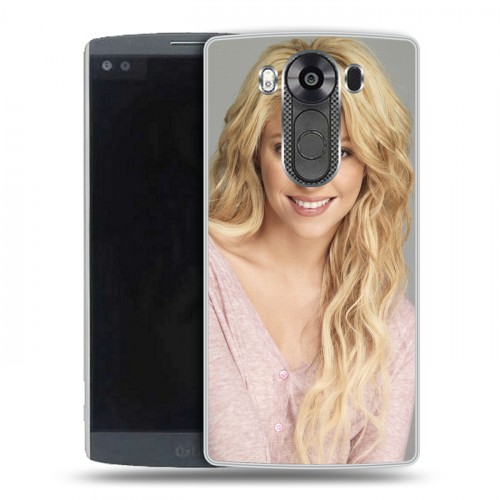 Дизайнерский пластиковый чехол для LG V10 Shakira