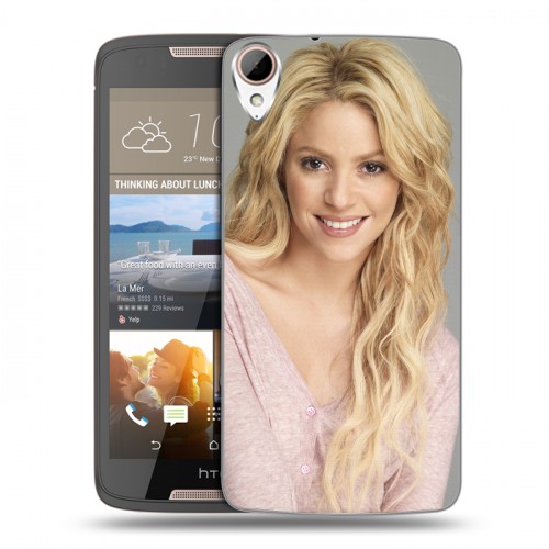 Дизайнерский пластиковый чехол для HTC Desire 828 Shakira